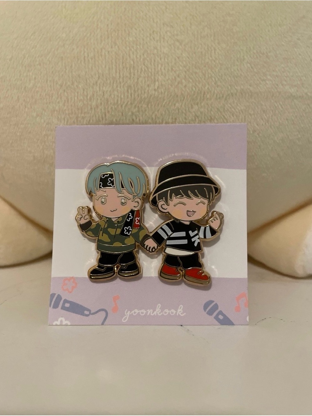 BTS YoonKook Pin